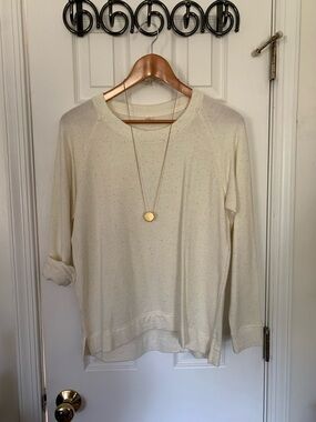 Lou&Grey for LOFT Galaxy Marble Pullover Sweater